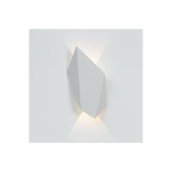 Applique blanche LED au design géométrique - Giada