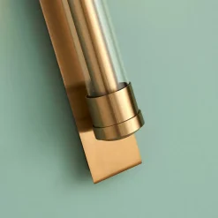 Applique cylindrique vintage métal doré - Anabela