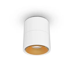 Applique décorative LED 6W - Blanc/Doré - Orientable - 3 CCT - IRC90