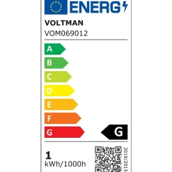 Applique de salle de bain 41 cm chrome - Voltman