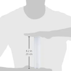 Applique de salle de bain 20cm chrome - Voltman