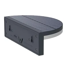 Applique d'extérieur à energie solaire avec capteur LED intégrée Vyzor gris anthracite IP44 7W 1000lm Lutec