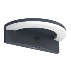 Applique d'extérieur à energie solaire avec capteur LED intégrée Vyzor gris anthracite IP44 7W 1000lm Lutec