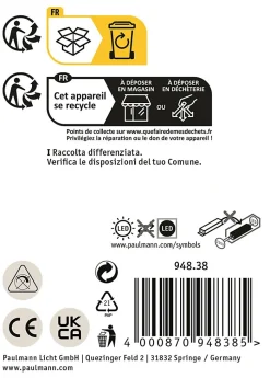 Applique d'extérieur LED Akena Détecteur de mouvement crépusculaire (IR) IP44 243x254mm 3000K 11W 800lm 230V Anthracite Aluminium