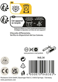 Applique d'extérieur LED Anela Détecteur de mouvement crépusculaire (IR) IP44 245x309mm 3000K 12,5W 700lm 230V Anthracite Aluminiu