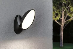 Applique d'extérieur LED Batona IP44 137x270mm 3000K 12W 1000lm 230V Anthracite Aluminium