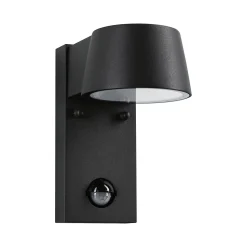 Applique d'extérieur LED Capea Détecteur de mouvement crépusculaire (IR) IP44 96x165mm 3000K 6W 500lm 230V 98 Anthracite Aluminium