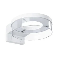 Applique d'extérieur LED Capera Détecteur de mouvement crépusculaire (IR) IP44 231mm 3000K 8W / 1,2W 700lm / 0lm 230V Blanc Alumin