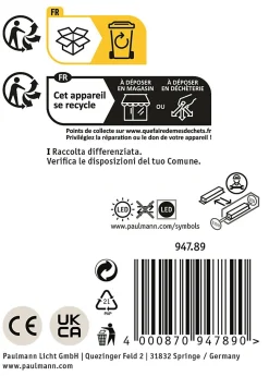 Applique d'extérieur LED Capea Grand IP44 162x195mm 3000K 11,5W 1050lm 230V 108 Anthracite Alu moulé sous pression