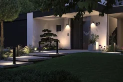 Applique d'extérieur LED Capea Grand IP44 162x195mm 3000K 11,5W 1050lm 230V 108 Anthracite Alu moulé sous pression