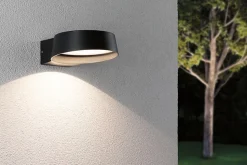 Applique d'extérieur LED Capea Grand IP44 162x195mm 3000K 11,5W 1050lm 230V 108 Anthracite Alu moulé sous pression