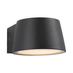 Applique d'extérieur LED Capea favorable aux insectes IP44 96x128mm 2200K 6W 550lm 230V 98 Anthracite Aluminium