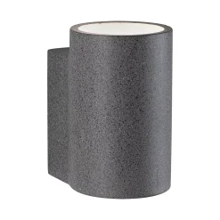 Applique d'extérieur LED Concrea IP65 110x170mm 3000K 6,8W 300lm 230V Grès noir Béton