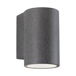 Applique d'extérieur LED Concrea IP65 110x170mm 3000K 6,8W 300lm 230V Grès noir Béton