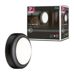 Applique d'extérieur LED IP44 140mm 3000K 8W 560lm 230V Gris Matière plastique