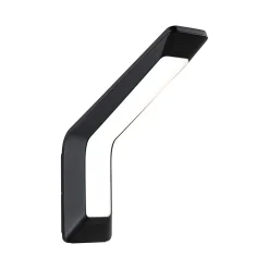 Applique d'extérieur LED Merano Détecteur de mouvement crépusculaire (HF) IP44 90x328mm 3000K 14W 950lm 230V Anthracite Aluminium
