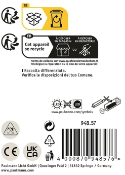 Applique d'extérieur LED Merano Détecteur de mouvement crépusculaire (HF) IP44 90x328mm 3000K 14W 950lm 230V Anthracite Aluminium