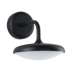 Applique d'extérieur LED Nostro résistant à l'eau de mer IP44 rond 180x250mm 3000K 10W 900lm 230V Anthracite Aluminium