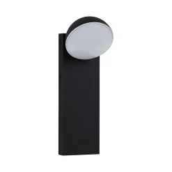 Applique d'extérieur LED Puka résistant à l'eau de mer IP44 rond 110x315mm 3000K 8,5W 460lm 230V Anthracite Aluminium