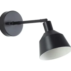 Applique d'intérieur JOSE métal - noir mat - E14 28W - ampoule non incluse