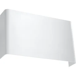 Applique en acier 2 ampoules 3000K - 25x7x15cm Sollux