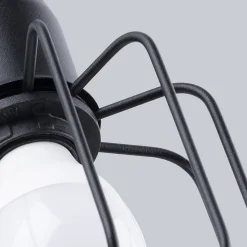 Applique en acier 1 ampoule 4000K - 15x28x30cm Sollux