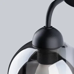 Applique en acier 1 ampoule 4000K - 15x15x26cm Sollux