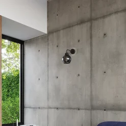 Applique en acier 1 ampoule 4000K - 15x15x26cm Sollux