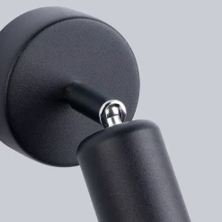 Applique en acier 1 ampoule 4000K - 8x8x14cm Sollux