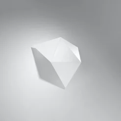 Applique en acier 2 ampoules 4000K - 27x8x25cm Sollux