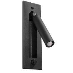 Applique en acier 1 ampoule 3000K - 6.5x15x20cm Sollux