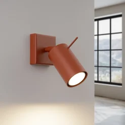 Applique en acier 1 ampoule 3000K - 8x16x8cm Sollux