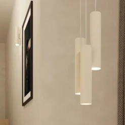 Applique en acier 2 ampoules 4000K - 6x8x30cm Sollux