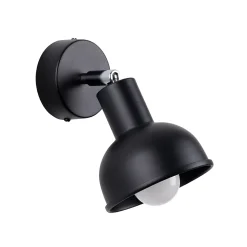 Applique en acier 1 ampoule 4000K - 19x11x17cm Sollux