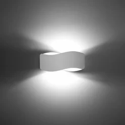 Applique en acier 1 ampoule 4000K - 30x11x13cm Sollux