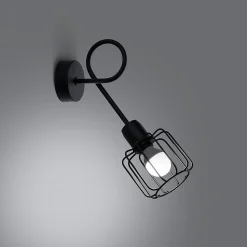 Applique en acier 1 ampoule 3000K - 15x28x30cm Sollux