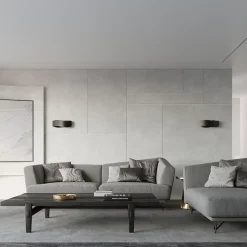 Applique en acier 1 ampoule 3000K - 30x11x13cm Sollux