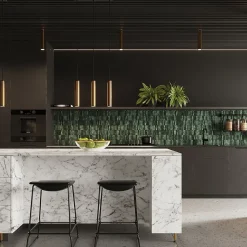 Applique en acier 2 ampoules 4000K - 6x8x30cm Sollux