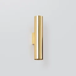 Applique en acier 2 ampoules 4000K - 6x8x30cm Sollux