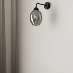 Applique en acier 1 ampoule 3000K - 25x15x29cm Sollux