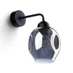 Applique en acier 1 ampoule 3000K - 25x15x29cm Sollux