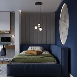 Applique en acier 1 ampoule 4000K - 20x20x125cm Sollux