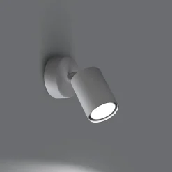 Applique en acier 1 ampoule 4000K - 8x8x18.5cm Sollux