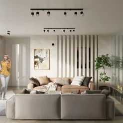 Applique en acier 1 lampes 8x17.5x16cm Sollux