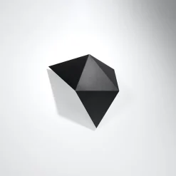 Applique en acier 2 lampes 27x8x25cm Sollux