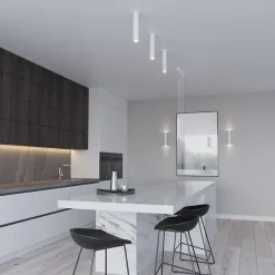 Applique en acier 2 lampes 6x8x30cm Sollux