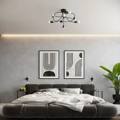 Applique en acier 1 lampes 23x8x19cm Sollux