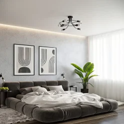 Applique en acier 1 lampes 23x8x19cm Sollux