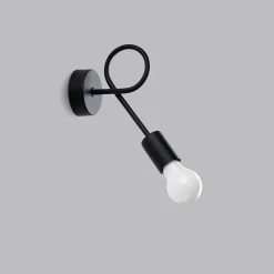 Applique en acier 1 lampes 23x8x19cm Sollux