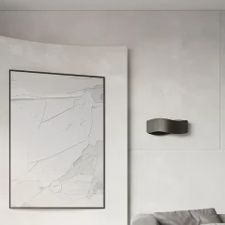 Applique en acier 2 lampes 40x12x15cm Sollux